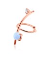 White Opal Ear Cuffs EC-1115